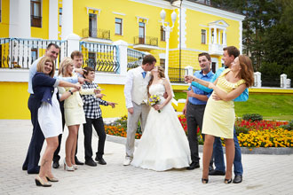 Пример оформления свадьбы