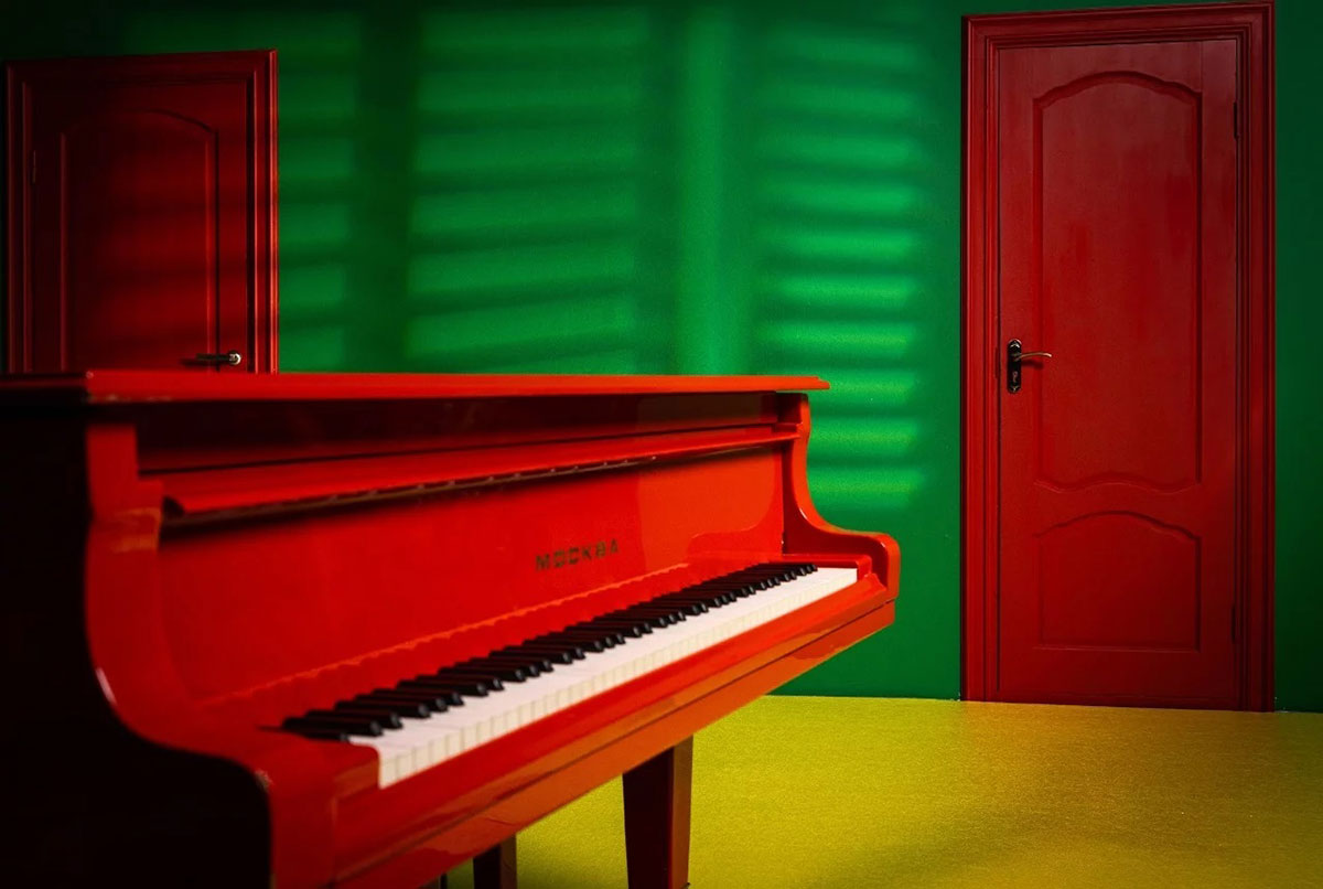 Фотостудия с роялем